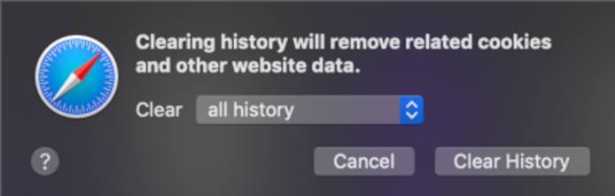 Safari Clear History Safari Clear History